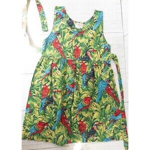 Child's Play Gorgeous Tropical Handmade Dress Sz 4